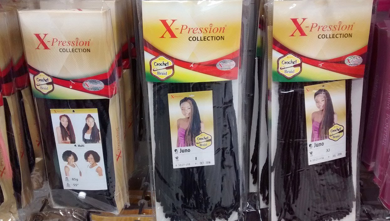 x-pression xpression extensions glossy locks